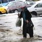 بارش باران و آب‌گرفتگی معابر در تهران