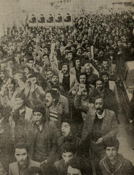 راه‌پیمایی در تهران، 19 دی / عکس از آیندگان